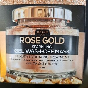 AZURE ROSE GOLD SPARKING GEL WASH-OFF MASK